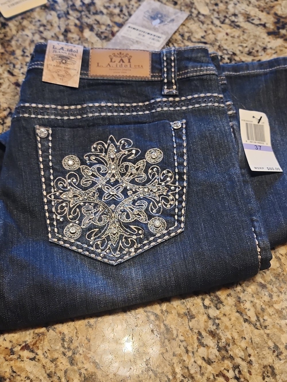 L.A. IDOL Embellished JEANS 15